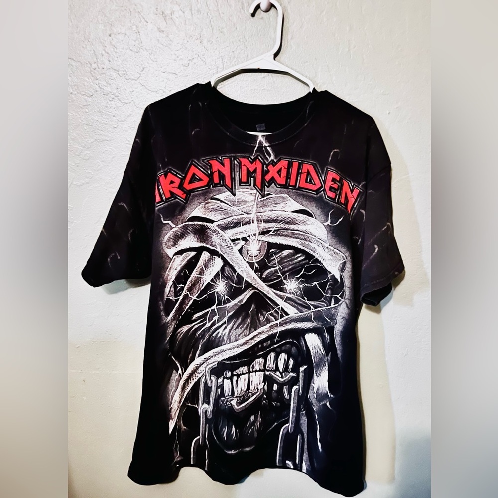 Iron Maiden Powerslave Mummy Shirt Size XL. Excellent Condition